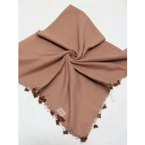 ALLURİNG ALLURİNG,  Camel Kiraz Oyalı Boncuklu Yazmalar