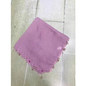 ALLURİNG Koyu Lila Boncuklu Oyalı Yazmalar