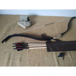 Konuralp Okçuluk Geleneksel Okçuluk Başlangıç Seti (Basit Tirkeş +3 Ok +Zihgir)