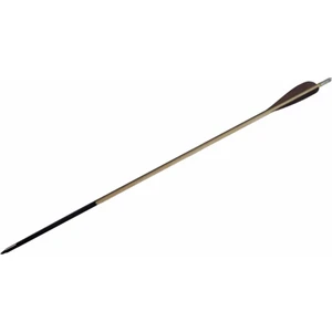 Konuralp Okçuluk Geleneksel Ahşap Ok (4" Tüylü - 76 Cm)