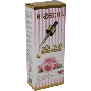 %100 Gül Yağı (Yüz, Vücut & Tırnak) 100 ml