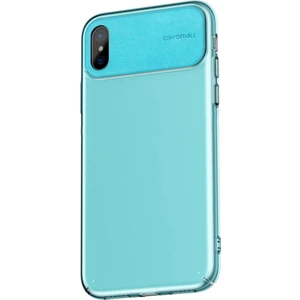 Comfortable Series Apple iPhone Xs Max Kılıf WIAPIPH65-SS Açık Mavi