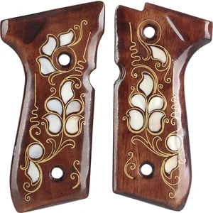 Baretta F92 Sedef Işlemeli Kabze