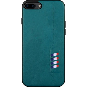 Fitcase Apple iPhone 7 Plus / 8 Plus Kılıf Busy Deri Arka Kapak Yeşil