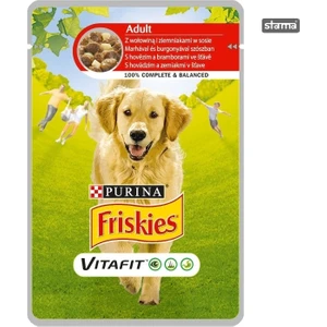 friskies Sığır Etli ve Patetesli Yetişkin Köpek Maması 100 gr 20 Adet