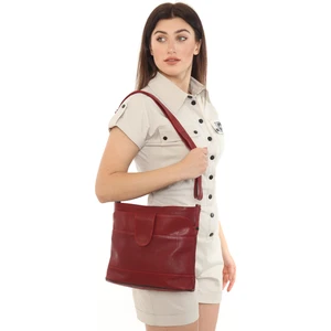 Deri Crossbody Postacı Çanta