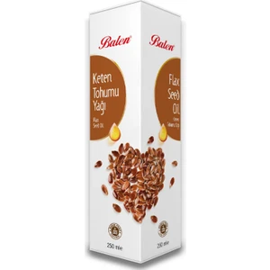 Keten Tohumu Yağı Soğuk Pres 250 ml
