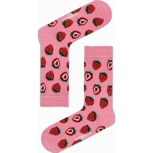 Carnaval Socks Pembe Çilek Yaz Renkli Çorap