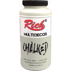 4598  Multi Decor Chalked Cool Grey Akrilik Boya 500 cc