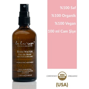 La’l N’ Rose La'l N' Rose Pure Organıc Gül Hidrosolü 100 ml