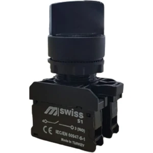 SW-AD33 Plastik Kalıcı 2-0-1 Mandal Buton(1no+1no) Mutlusan