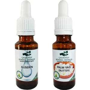 Çalıkoğlu Bitkisel Ürünler Gliserin - Palm Yağı 2'li Avantaj Paketi 20 ml