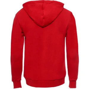 Kapşonlu Cepli Düz Erkek Sweat