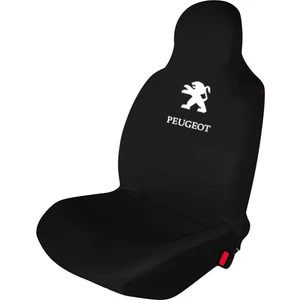 Peugeot Siyah Koltuk Servis Kılıfı Ön ve Arka 4 Parça Takım