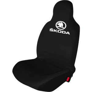 Skoda Scala Siyah Koltuk Servis Kılıfı Ön ve Arka 4 Parça Takım