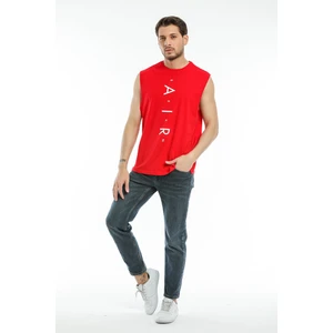 Bisiklet Yaka Kolsuz Tshirt