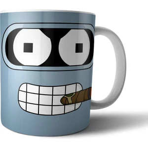 Futurama Bender Kupa Bardak Model 2