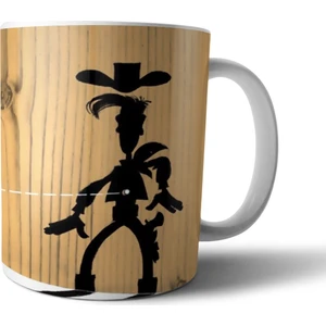Lucky Luke Red Kit Kupa Bardak Model 3