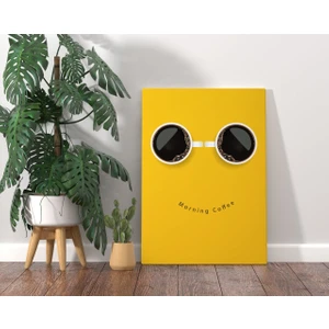 Bk Gift Coffee Tasarımlı Kanvas Tablo 70x100cm-6