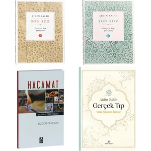 Aidin Salih Gerçek Tıp Son Söz Kitapları ve Hacaamat 4 Kitap Set