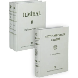Diyanet 2 Cilt Ilmihal ve Peygamberler Tarihi 3 Kitap Set