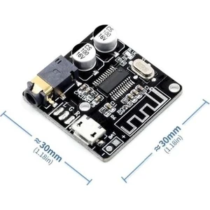 Sanec Bluetooth 5.0 Ses Müzik Alıcı Modülü Devre Kartı 5V Alıcı