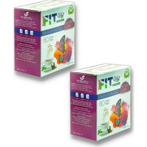 Fit Ixir Bitkisel Karışım Detoks & Form Çayı 2 x 60 Süzen Poşet