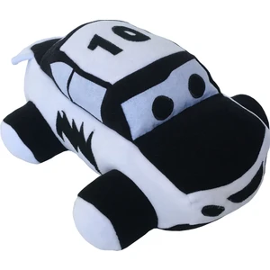 Taraftar Peluş Araba Siyah-Beyaz