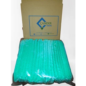 Çamder Tekstil Tek Kullanımlık Yeşil Bone (50 * 45 Cm) 300'LÜ Paket