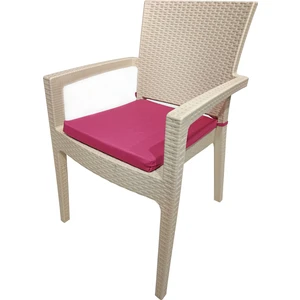 Derya Ticaret Sandalye Minderi 4'lü 40X45CM Fermuarlı