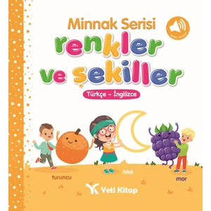 Yeti Kitap Minnak Serisi Renkler ve Şekiller Kitabı