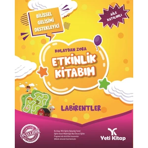 Yeti Kitap Kolaydan Zora Labirentler Kitabı