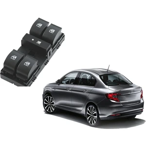 Fiat Egea Sol Dörtlü Cam Düğmesi Anahtarı 2015--2019
