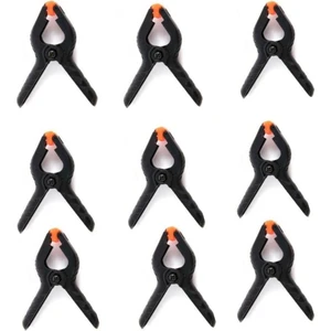 Fon Tutucu Mandal Perde Tutucu Mandal Clamp Kıskaç (9 adet)