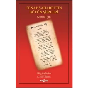 Akçağ Yayınları Cenap Şahabettin Bütün Şiirleri - Seda Özbek