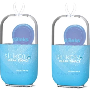 4'lü X2 Adet Anti- Alerjik Silikon Kulak Tıkacı