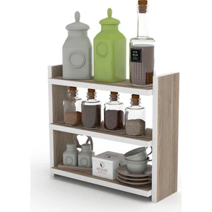 Kenz Life  Tezgah Üstü Mutfak Rafı Muhittin Crd 39x39x13