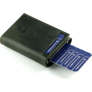 Ancora Leather  Deri Crazy Mekanizmalı Cüzdan