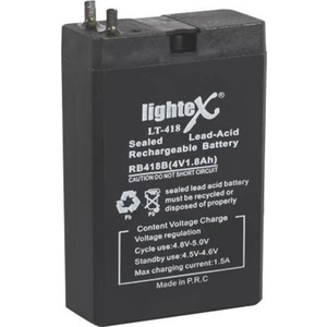 Akü 4V 1.8A Işıldak Fener (7.5X5X2CM) Lıghtex LT-418