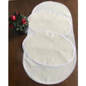 Kanaviçe Işlemelik Oval Yatak Odası Takımı