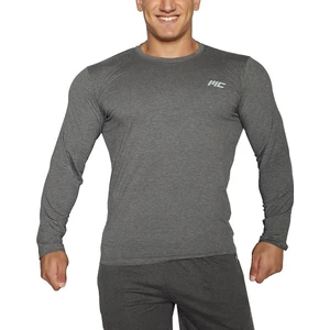 Basic Uzun Kollu T-Shirt Gri