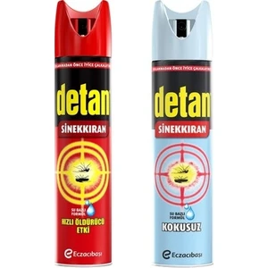 Sinekkıran Su Bazlı 275 ml + Kokusuz Sinekkıran 275 ml