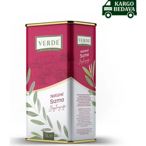 Naturel Sızma Zeytinyağı 5 lt Teneke - Sızma Zeytin Yağı