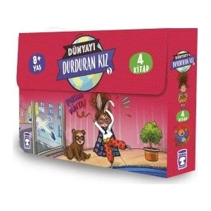 Dünyayı Durduran Kız - 2 Set (4 Kitap) - Selcen Yüksel Arvas