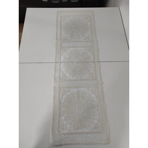 Morza Home Runner Kumaş Kare (36X110CM) Beyaz