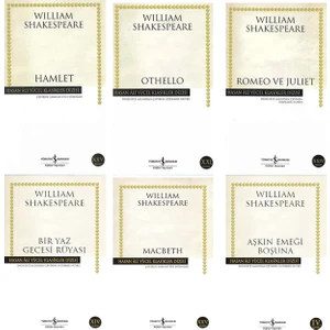 Aşkın Emeği Boşuna - Romeo ve Juliet - Hamlet - Bir Yaz Gecesi Rüyası - Macbeth - Othello - William Shakespeare
