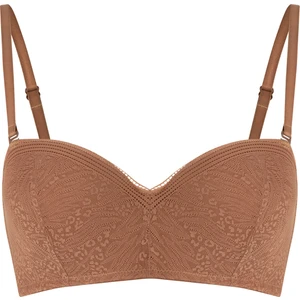 Açık Kahverengi Lotus Invisible Lace Sütyen