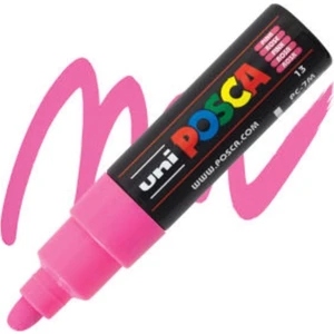 Uniball Pc-7m Posca Pembe 4.5-5.5 Mermi Uçlu Su Bazlı Poster Markörü