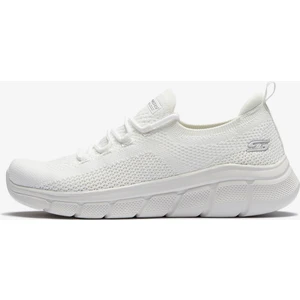 BOBS B FLEX Kadın Beyaz Günlük Ayakkabı - 117121 WHT