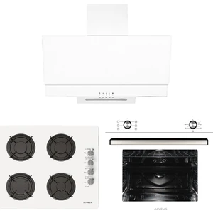 Arya Beyaz 3'lü Ankastre Set MODF17-GLS640-MFA604